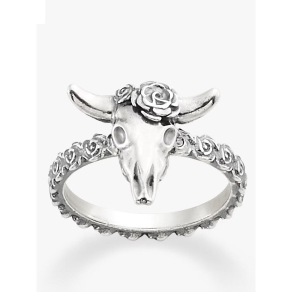 James Avery Desert Rose Ring Sterling Silver